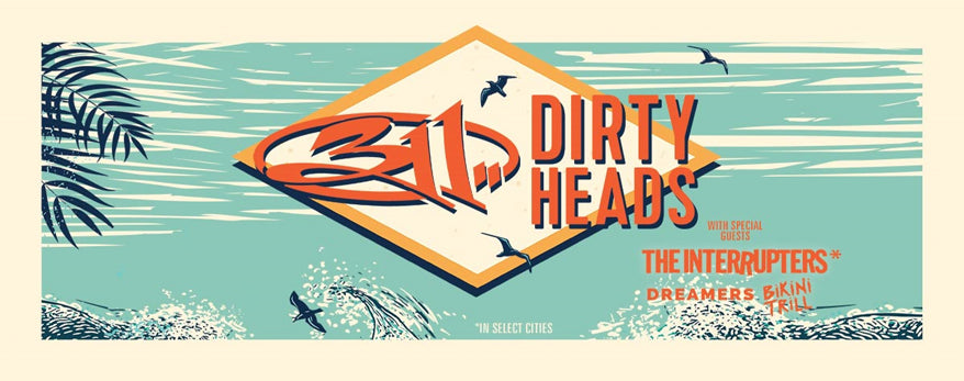 Dirtyheads and 311 Summer Tour 2019
