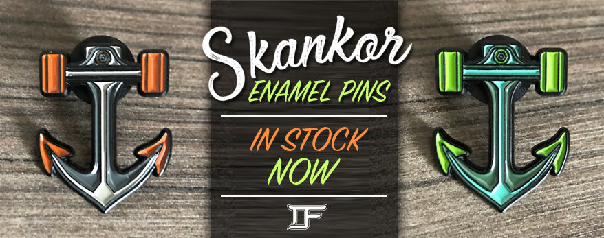 SKANKOR ENAMEL PINS NOW AVAILABLE IN STORE
