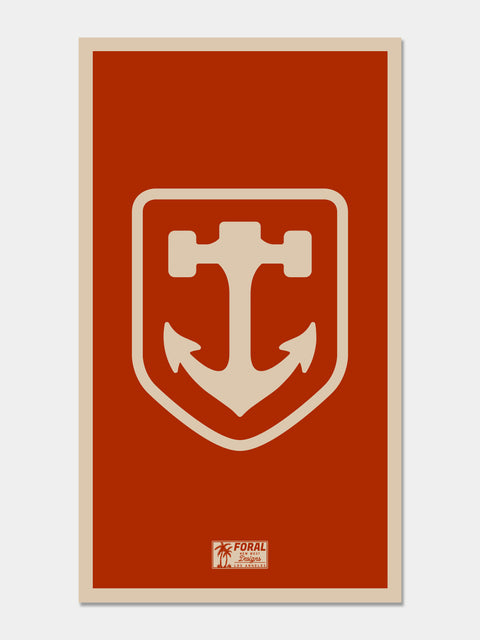 CAPT SALT - BEACH TOWEL