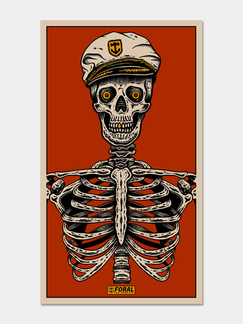 CAPT SALT - BEACH TOWEL