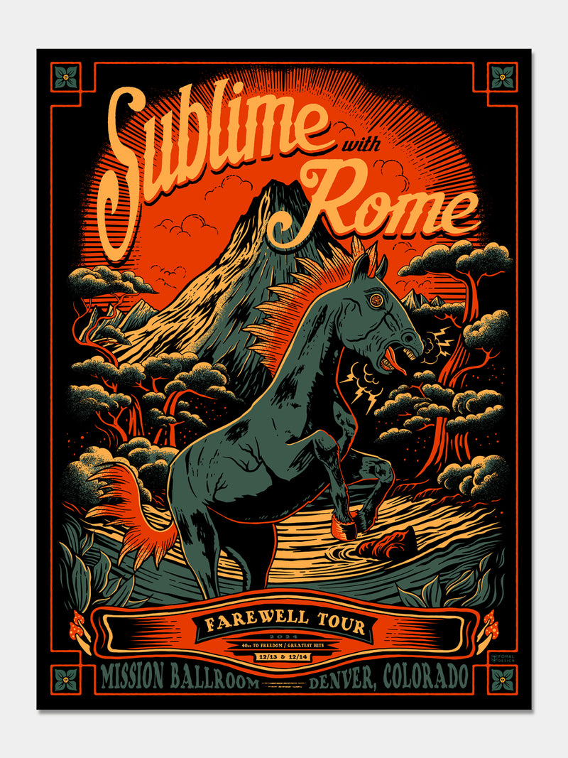 SUBLIME W/ ROME DENVER - CONCERT POSTER